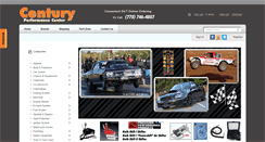 Desktop Screenshot of centuryperformance.com